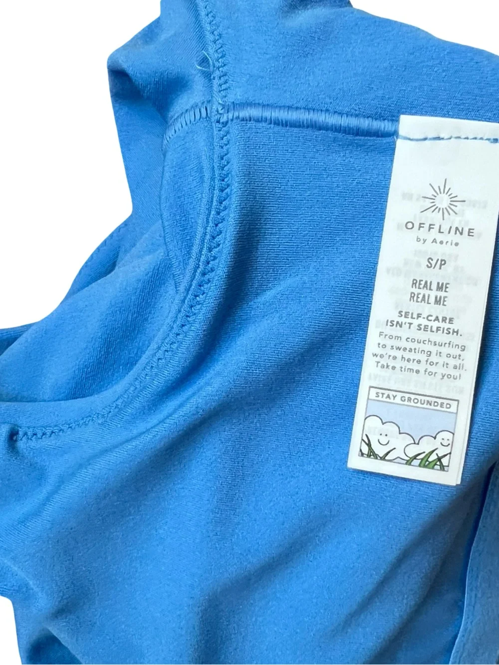 OFFLINE By Aerie Real Me Sports Bra Cobalt Blue Small